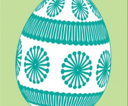 turquoise egg printale