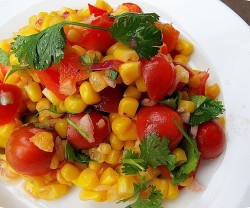 corn salad recipe from the top