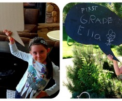 ella first day of school