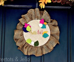 hello fall door wreath header