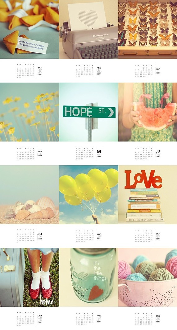 2011 Fine Art Calendar 5 x 7