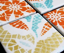 painted coasters