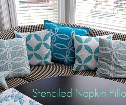 stenciled napkin pillows header[4]