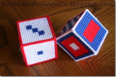 Stitched Canvas Infant Blocks 2