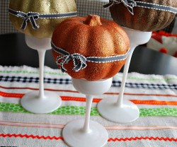 halloween ribbon table runner