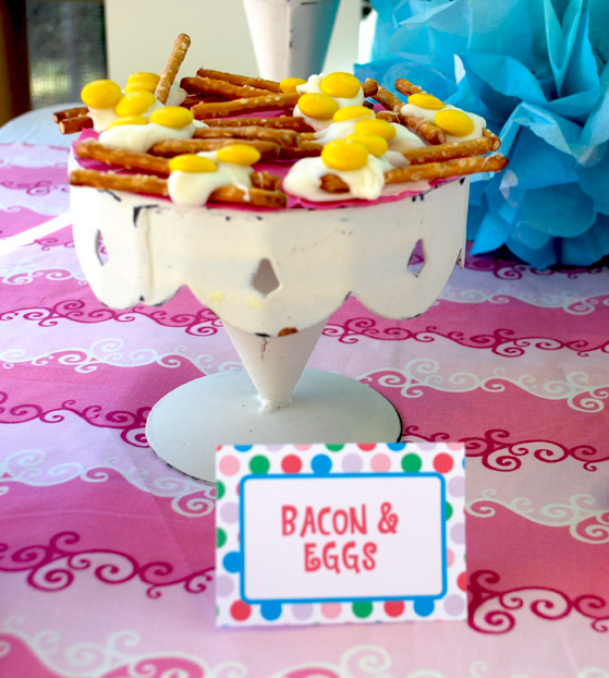 bacon and eggs