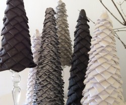 felted trees