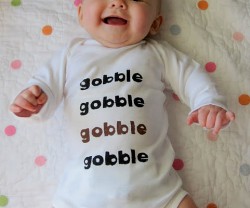 gobble gobble onesie
