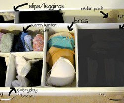 organized drawer
