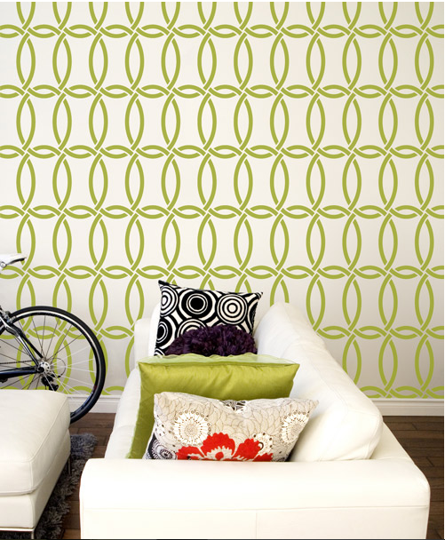 royal stencil chain link