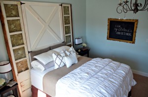 barn door headboard