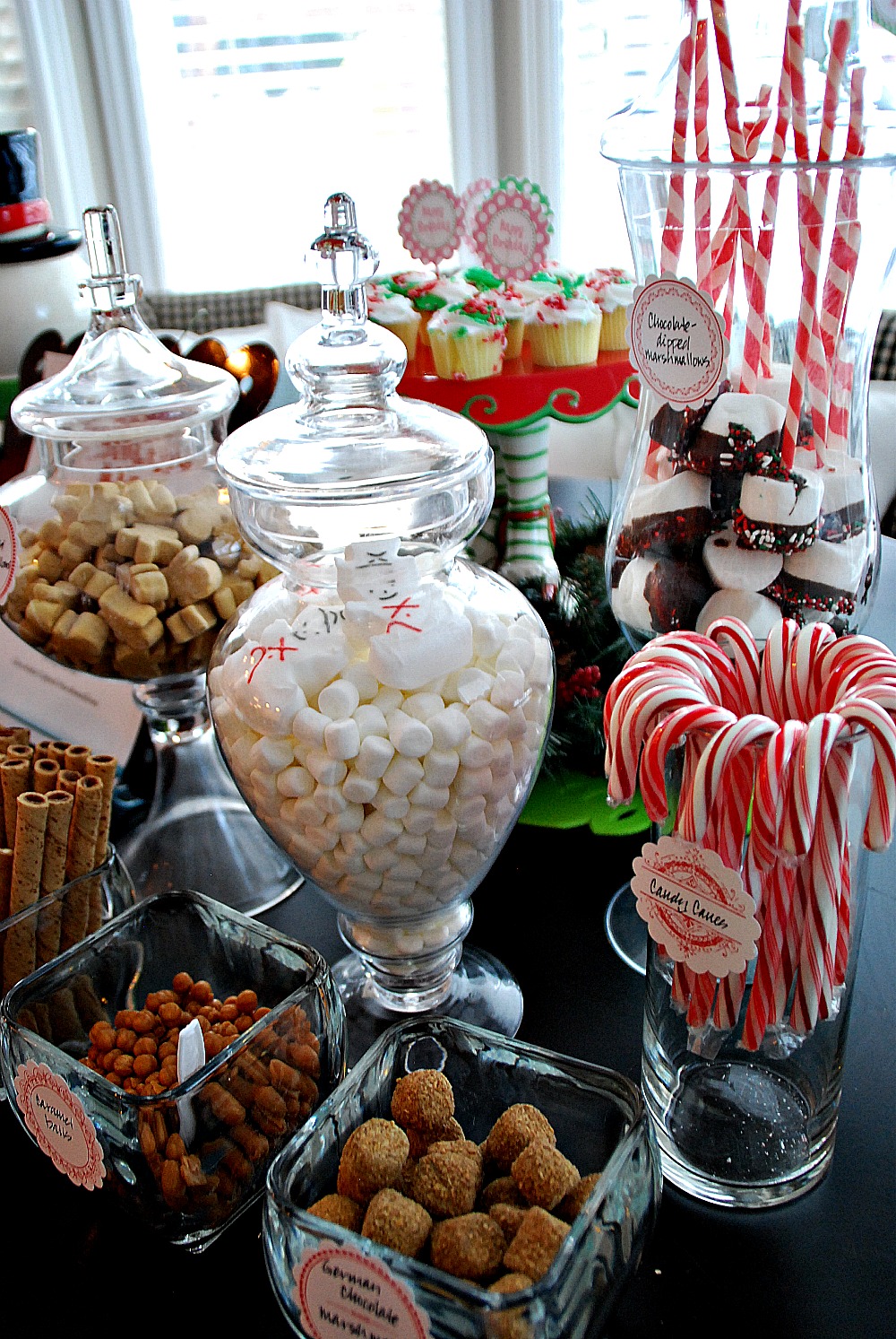 Create a Hot Chocolate Bar for your next Winter party!