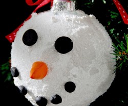 snowman ornament