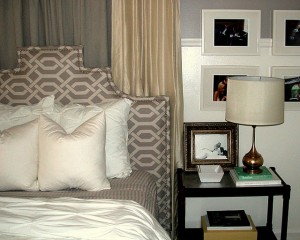 upholstered headboard