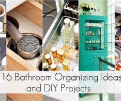 16 bathroom organizing ideas