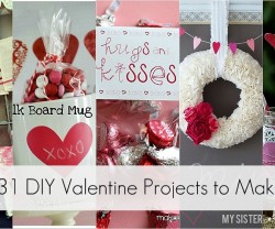 31 DIY Valentine Projects to make