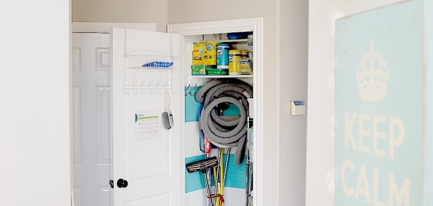 striped cleaning closet header