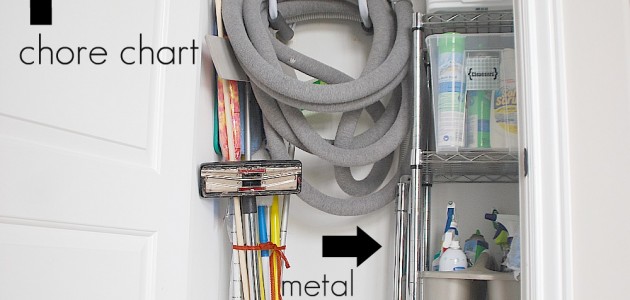 the cleaning closet