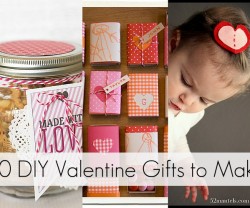 20 diy valentine gifts to make