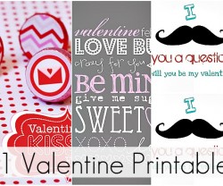 21 valentine printables
