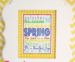 Spring Subway Art header