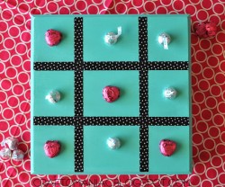 diy tic tac toe gameboard