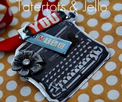 typewriter necklace