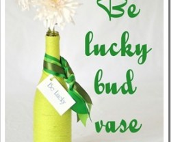 be lucky bud vase craft