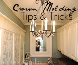 crown molding tips and tricks