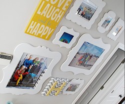 gallery wall from the top