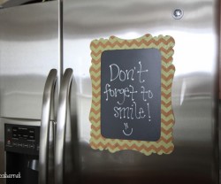 chevron memo board