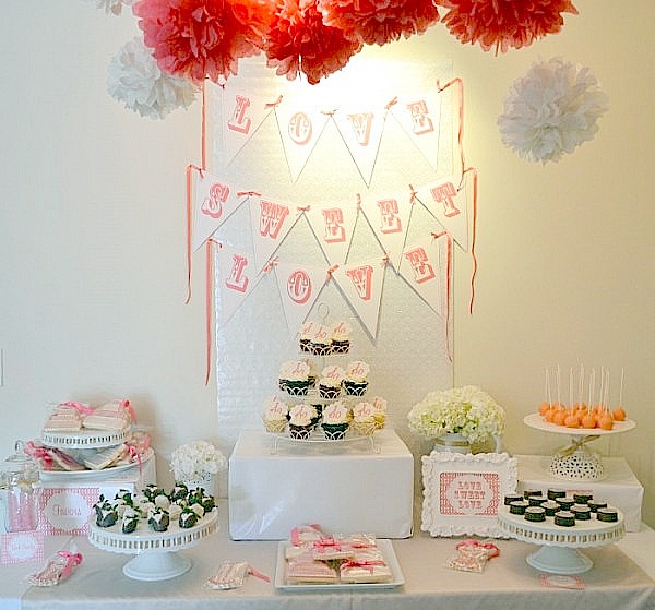 wedding color lately and who doesn't love the SWEET side of love at a