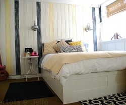 nautical board treatment teen room