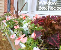 diy window box diy window box
