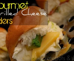 gourmet grilled cheese sliders