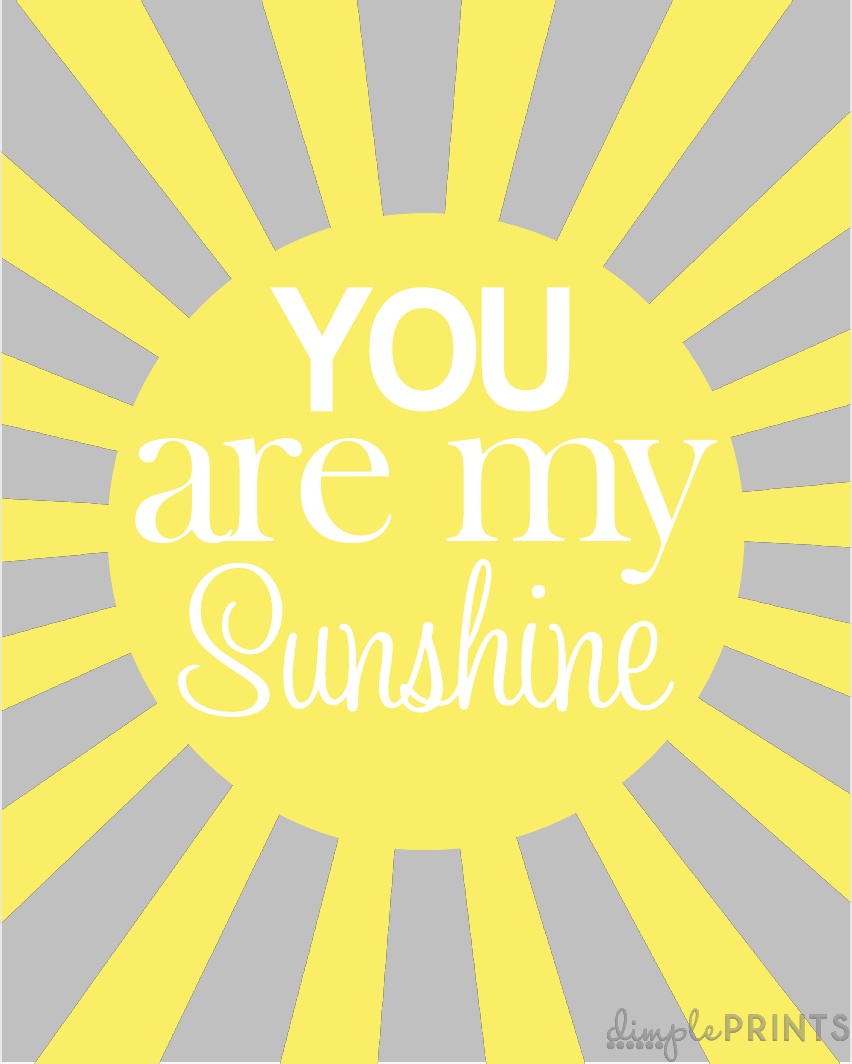 Sunshine printable Printables Pinterest