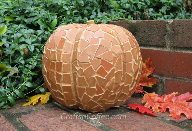 mosaic pumpkin