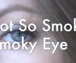 not so smoky eye