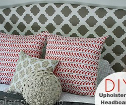 upholstered headboard