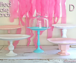 cake plate diy
