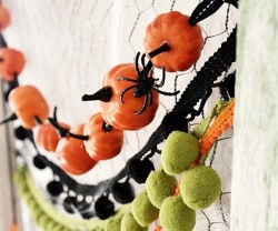 pumpkin garland