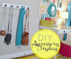 Tatertots & Jello - DIY Accessory Display