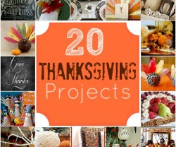 20 thanksgiving projects