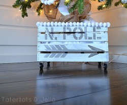 christmas tree crate