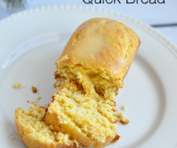 holiday eggnog quick bread