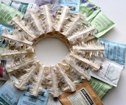 hot cocoa wreath