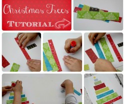 paper trees or birthday cakes