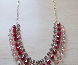 valentine drop necklace