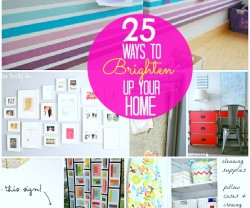 25 ways to brighten up your home