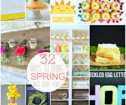 32 ways to bring spring into your home